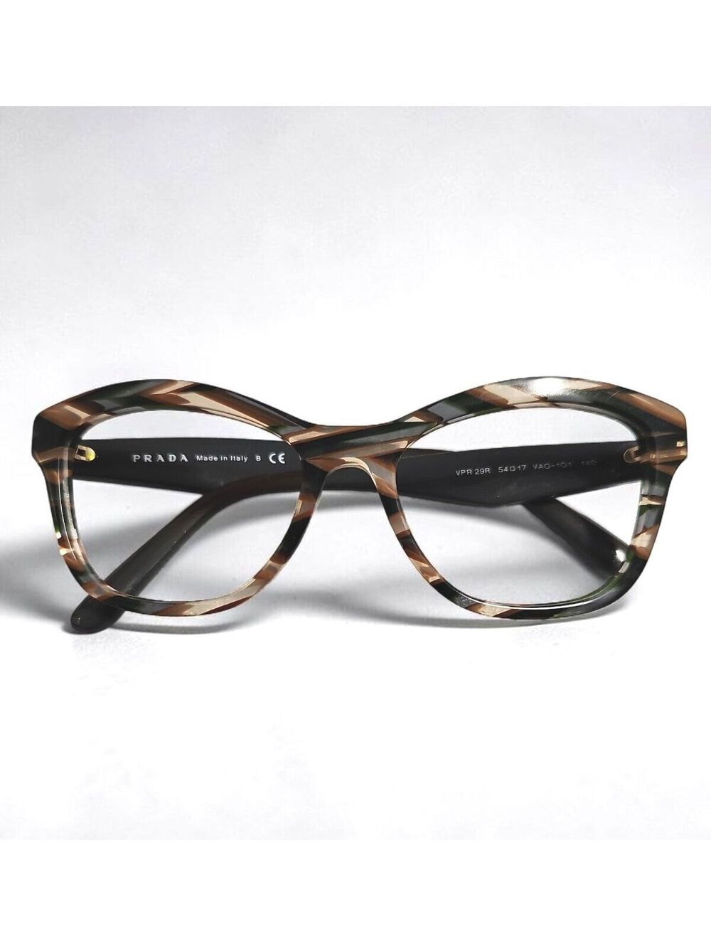 Prada VPR 29R Eyeglass Frames Italy – No Lenses, Scuffs, Loose/Stretched Arms